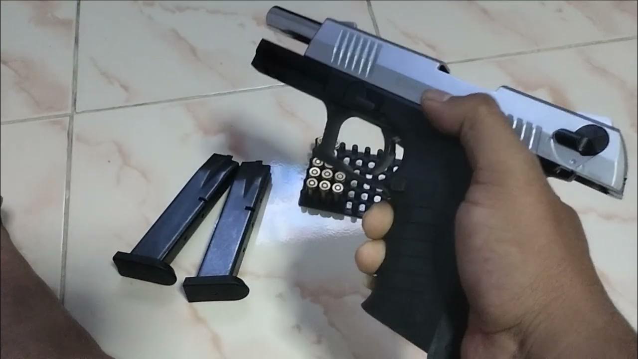 blank gun blow tr92 auto 9 mm p.a.k YouTube