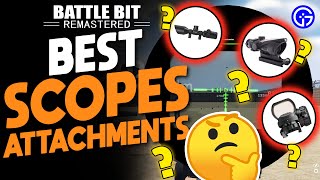 Celebrity Best SNIPER SCOPES in BattleBit Remastered | Which Snipers Attachments to Use Profile