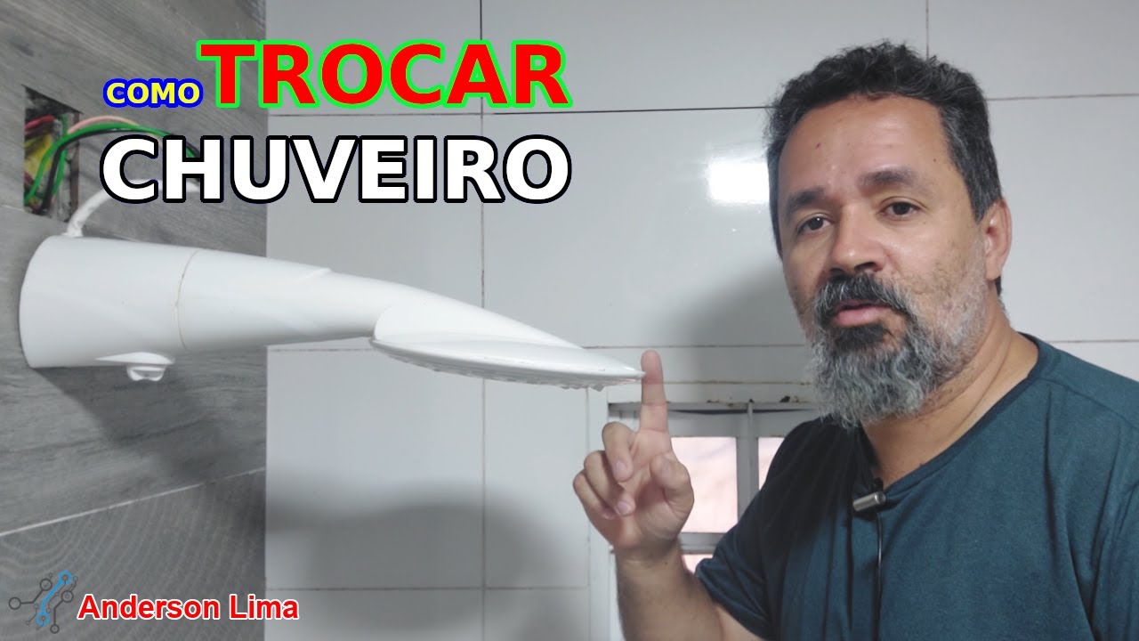 Troca de Chuveiro e Emenda Elétrica com Conector Wago: Passo a Passo ...