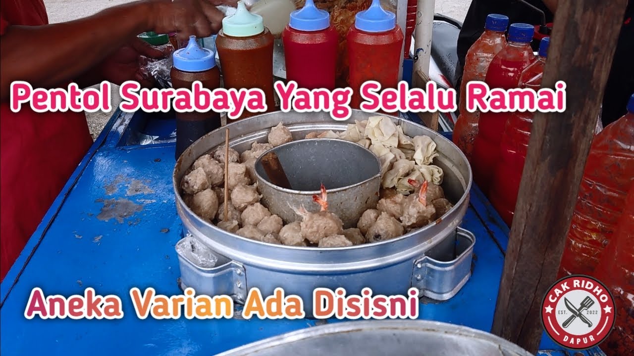 Aneka Pentol Surabaya Yang Selalu Ramai Pembeli, Kalian Harus Cobain Ini, Dijamin Gak Mengecewakan
