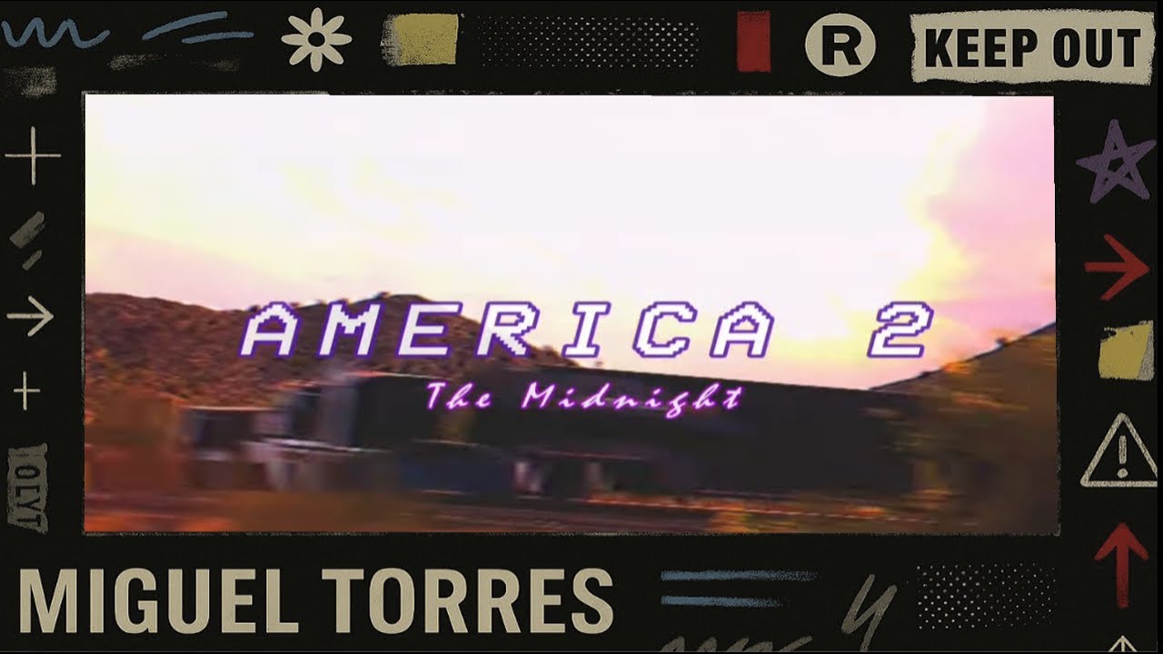 The Midnight - America 2 | FANVIDEO | Lyric / Letra (ENG/ESP) | VHS VERSION