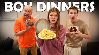 Trying YOUR Boy Dinners!