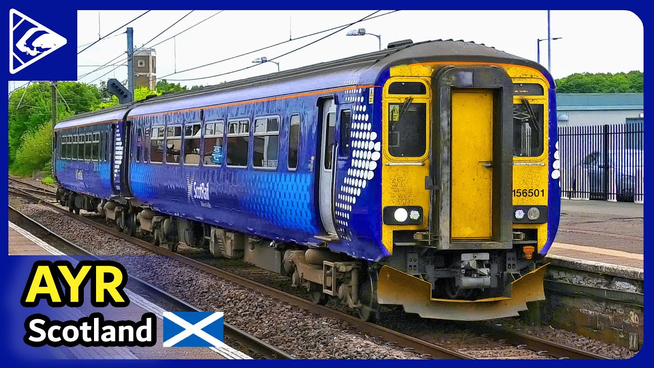 Trains at Ayr 07/06/2023