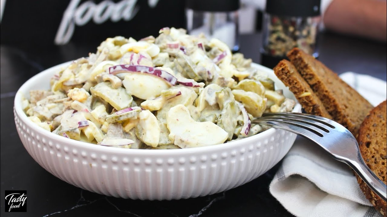 Лучший Салат с Печенью за 5 Минут, но как же вкусно!