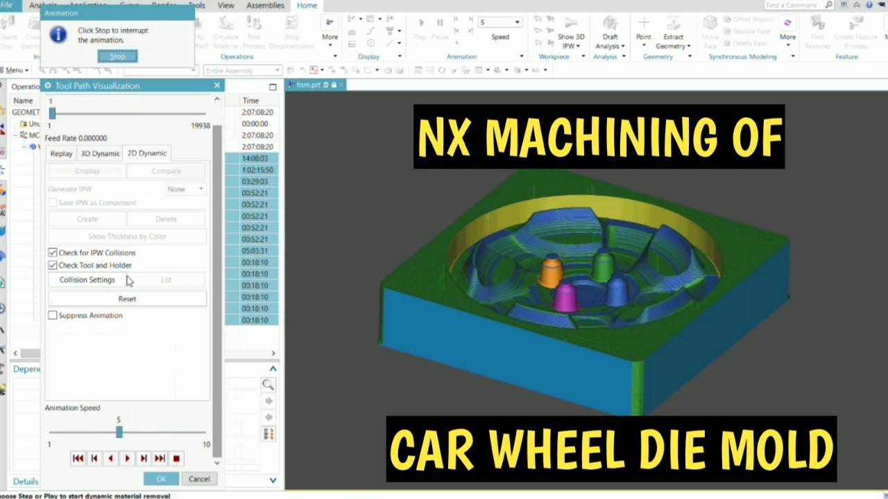 NX CAM MACHINING OF DIE MOLD PART-1