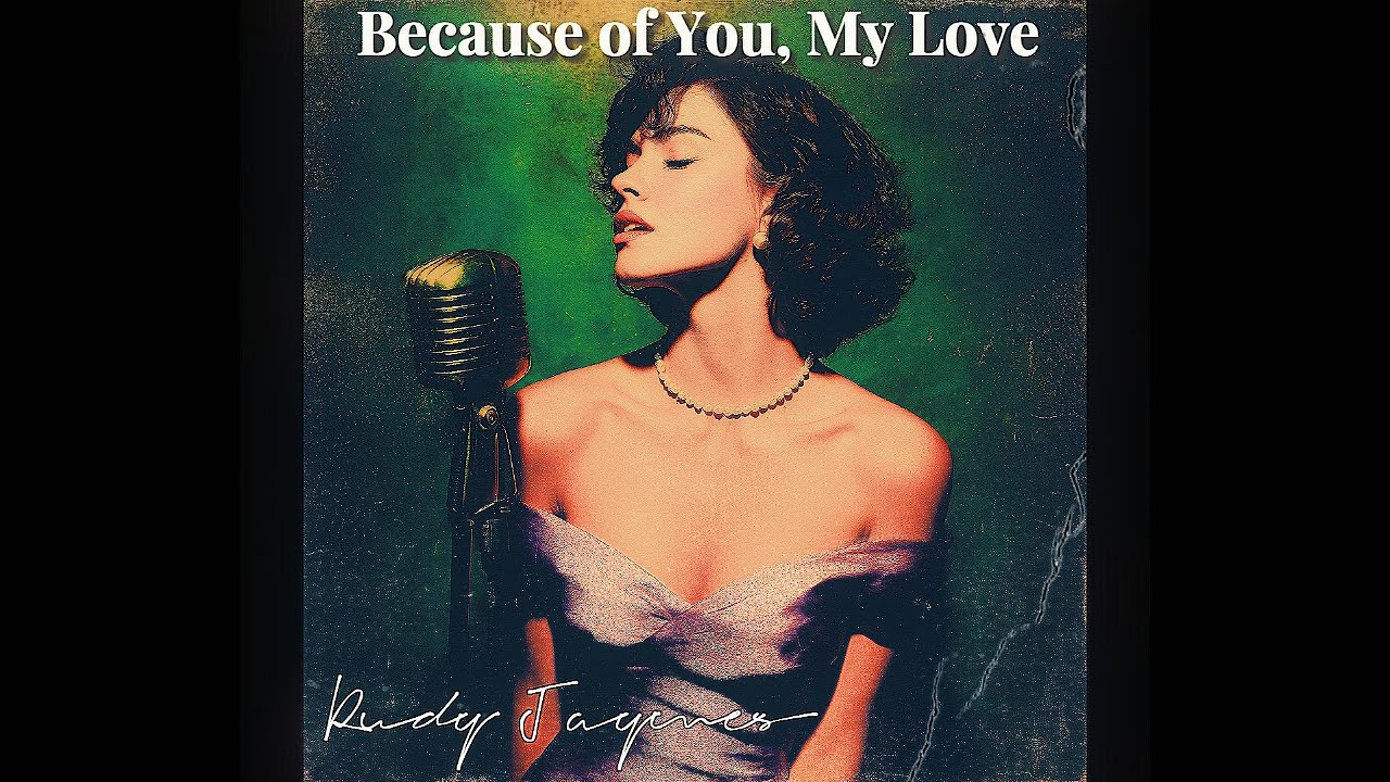💿 Rudy Jaymes – “Because of You, My Love” | Retro Doo-Wop Love Song of Devotion