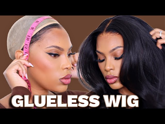 HOW TO MAAKE A GLUELESS WIG ( ELASTIC BAND METHOD) 