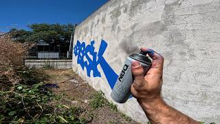 I Painted RESK12 in 4 Different Graffiti Styles