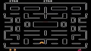 ATARI 5200 Hangly Man Plus vs1 PACMAN PLUS HACK PAC MAN PLUS By slampam CLONE