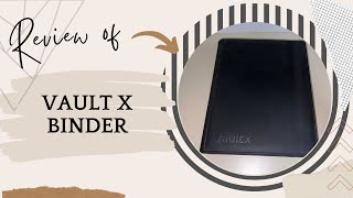 Vault X Binder Review: Durable, Stylish, and Secure Storage for Your Documents