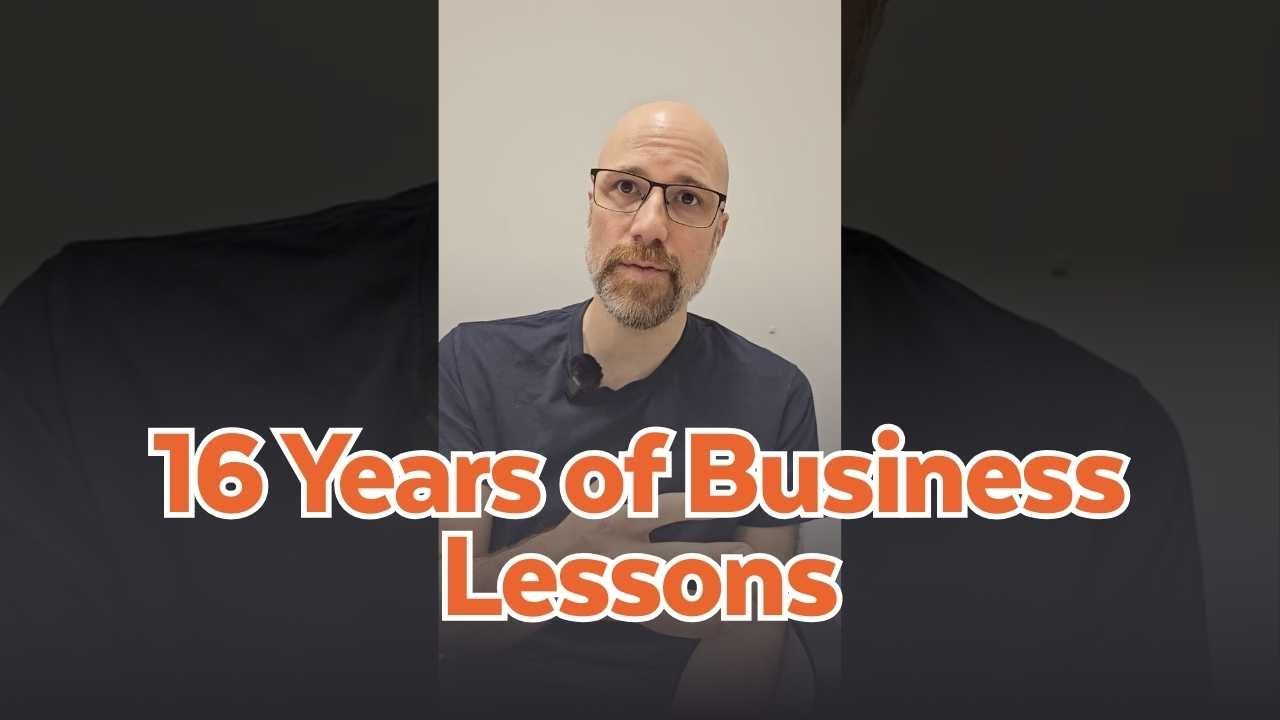 16 Years of Business Lessons: Guide to Focus, Persistence & Building Software That Works
