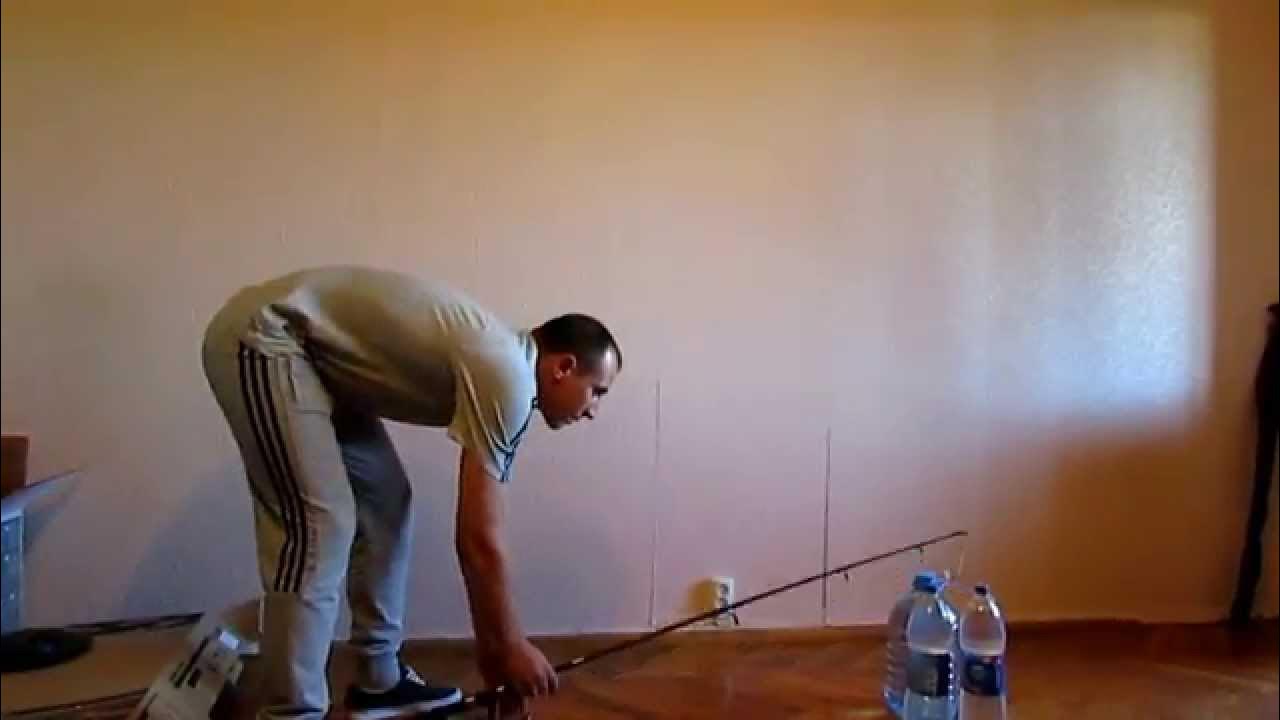 Спиннинг для ловли сома с лодки с квоком - YouTube