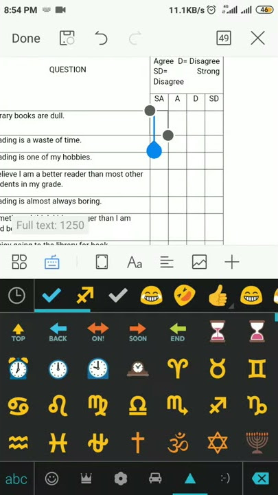 Cara memberi centang✔️ dokumen di WPS office!!!