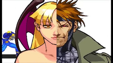 Marvel vs Capcom 1 ( Arcade ) - Morrigan / Gambit Playthrough ( June 1, 2018 )