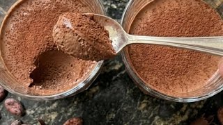 Chocolate Mousse High Protein No sugar | If You are craving for sweet must try this 5 mins Mousse