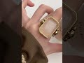 ✨ Nhẫn Đá Pha Lê Vuông Phong Cách Châu Âu || THUY AUTH #jewelry #thuyauth