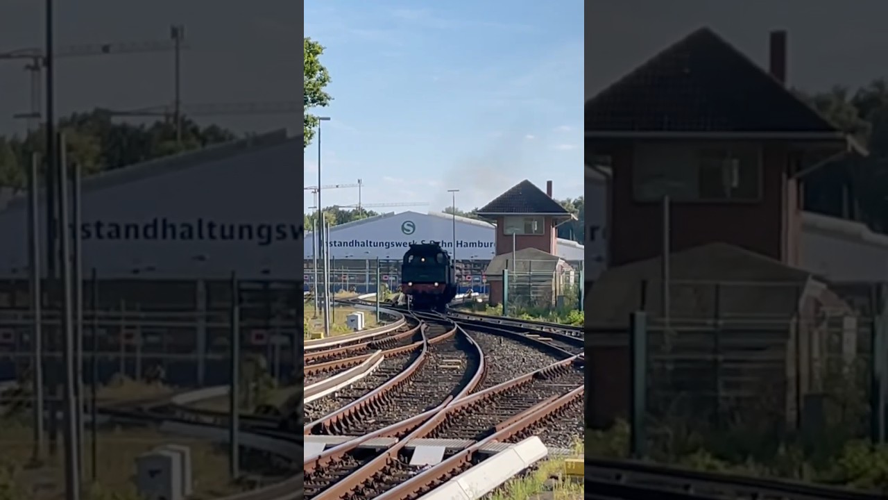 Rangierfahrt BR 78 S-Bahn Werk Hamburg-Ohlsdorf