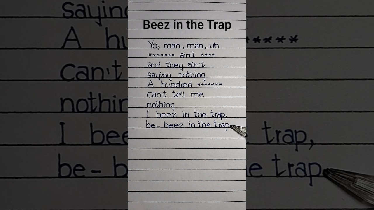 Nicki Minaj - Beez In The Trap Lyrics 