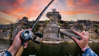 Fishing The Most INCREDIBLE Canyon Lake In Texas (PART 1)