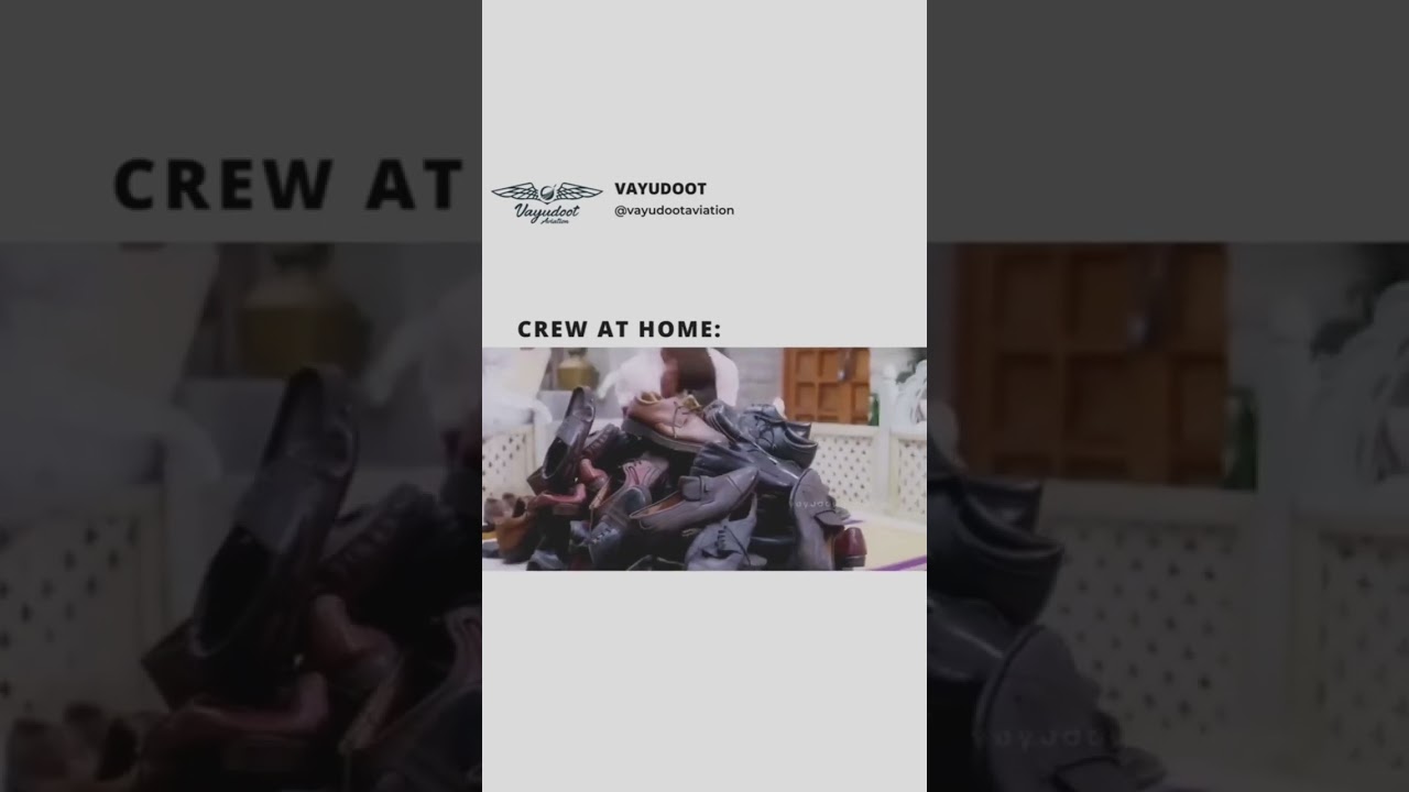 Crew at airport vs crew at Home