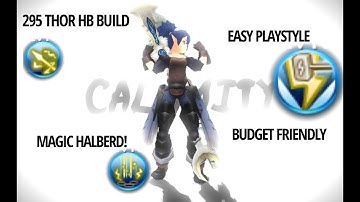 ToramOnline - NEW LV 295 THOR MAGIC HALBERD BUILD - DEAL EXTREME DAMAGE