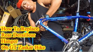 Bike Maintenance: How To Replace Rear Derailleur Hanger On GT Zaskar Bike By Toneth