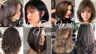 Beautiful HairCuts💇‍♀️ || HairCuts With Names || Beauty of Life