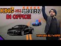  farhan ali waris  stunning entry  king   high level protocol  2022  farhanaliwaris