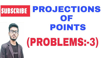 Projections of pints(Problems no:-3)