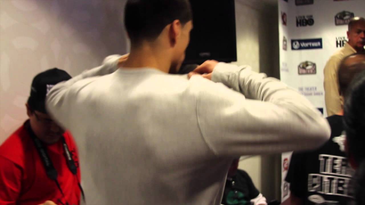 Weigh-in: Dusty Hernandez Harrison vs. Josh "Pitbull" Torres