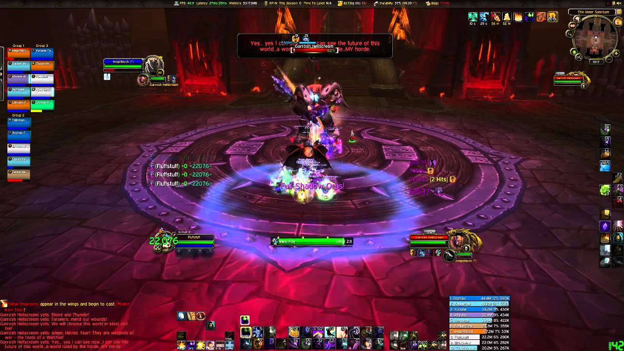 Garrosh Flex - Shadow Priest POV