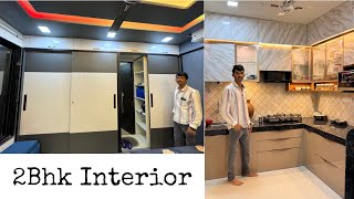 Fabulous 2BHK Flat Interior Modular Design in Pune. By Anup 2024 Interior Decoration Ideas