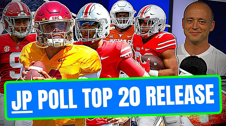 Josh Pate Reveals JP Poll Top 20 - Preseason Editi...