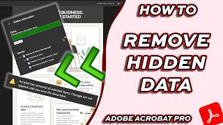 How to Redact Hidden Content in Adobe Acrobat (Find & Remove Sensitive Data)