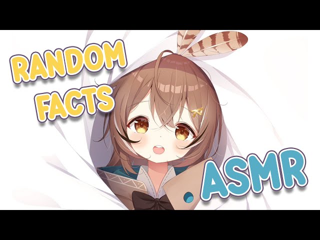 【ASMR】Whispering  Random Facts!!のサムネイル