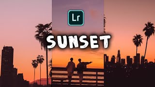 PURPLE SUNSET Lightroom Mobile Presets and tutorial | Sunset Presets | Sunset Filter screenshot 4