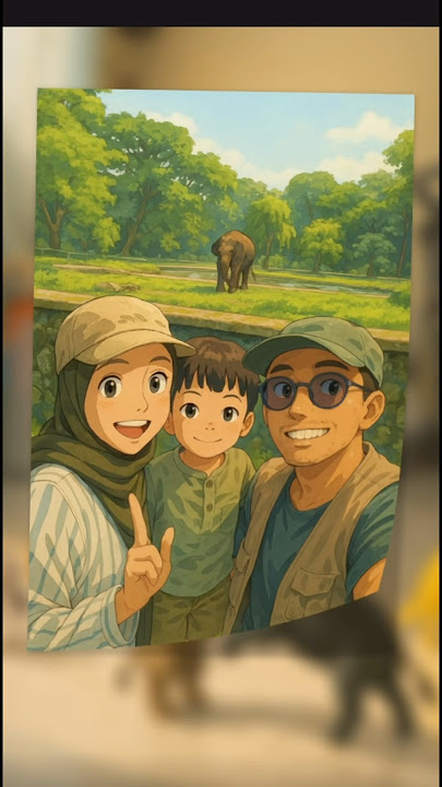 Tutorial ubah foto menjadi seperti anime/kartun ghilbi studio. #turorial #ghibli #viralshorts
