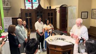 Vincentβs Baptism