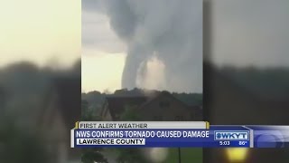 NWS confirms tornado in Louisa