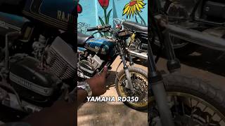 RD350 vs RX100 Double Disc Brake🔥 #rx100 #yamaha #yamaharx #rd350 #2stroke #bike