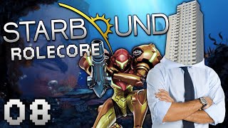 Starbound Hardcore - Episode 8 (Tiny Town in a Water Wonderland)