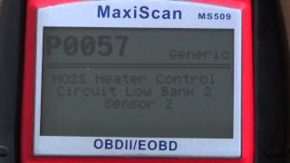 P0057 Diagnostic Trouble Code Problem Code Meaning