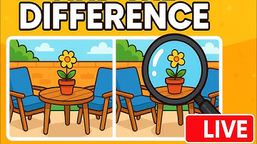 Find the Difference LIVE 🧠✨ | Only 1% Can Spot All!