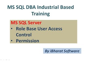 Create Role, User & Assign Permission to Role in MS SQL Server in HINDI Day 12 (Part 03)