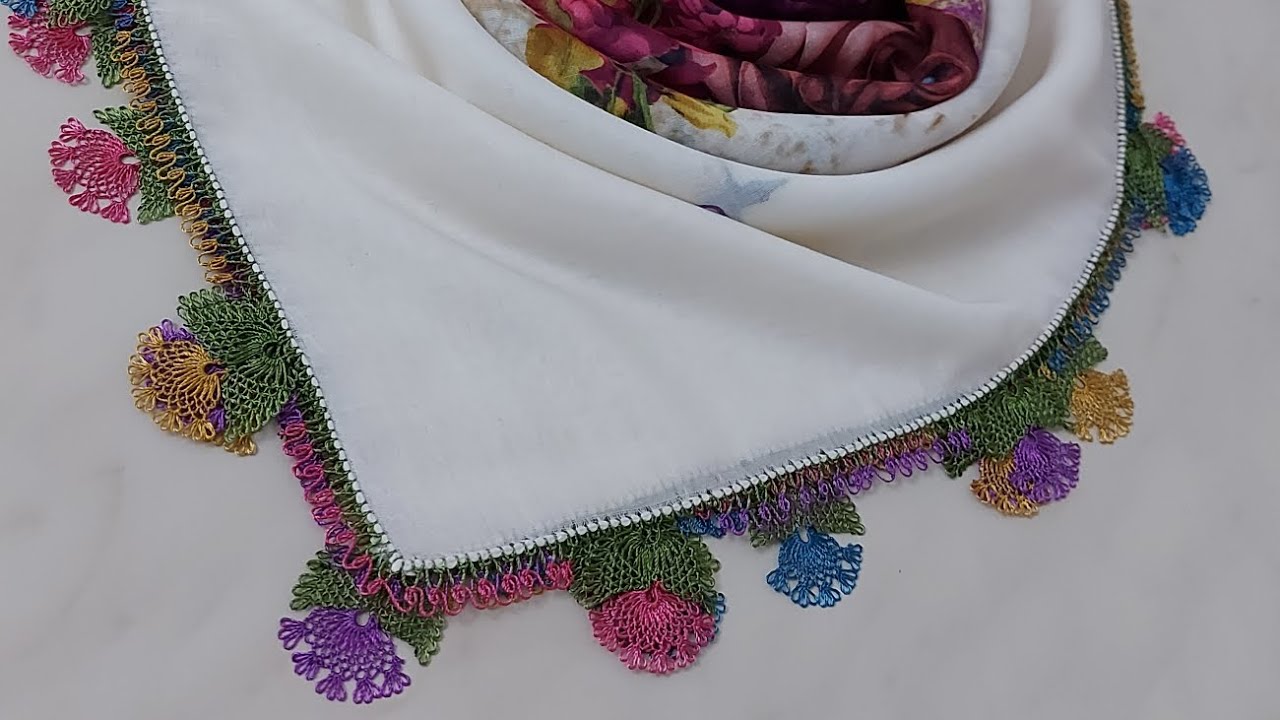 Gösterişli iğne oyası sevenler bu model sizin için 