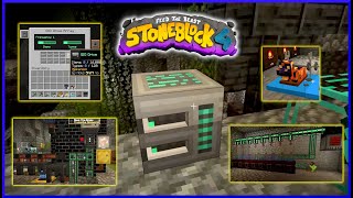 Mekanism QIO Storage System and Automations [STONEBLOCK4]