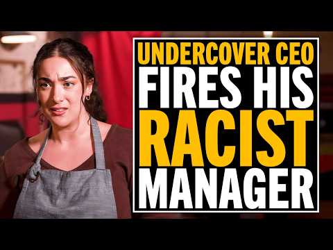 Undercover CEO Gives Solid Lesson To Racist Manager That Served Him Leftovers
