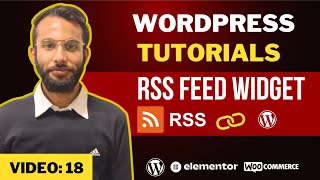 How to Add RSS Feed in WordPress Website | WordPress Tutorials #18