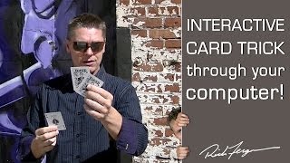 Interactive Magic Card Trick Through Computer!