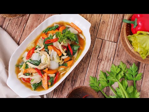 Resep Sawi Putih Jamur Tiram